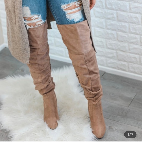 Knee High Thigh High Boots - Picture 3 of 5